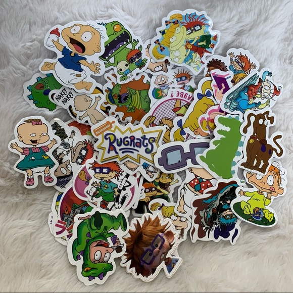 Nickelodeon Rugrats Stickers (set of 12) - Picture 1 of 4